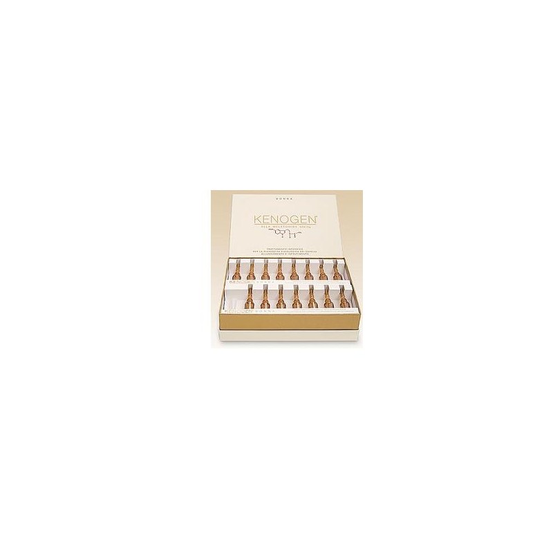 Kenogen Donna Lozione Intensiva per Ricrescita Capelli 30 Fiale da 5ml