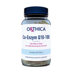 Formato di Orthica Co-Enzima Q10-100 Integratore con EPA e DHA a Supporto del Cuore 30 Perle Formato di Orthica Co-Enzima Q10-100 Integratore con EPA e DHA a Supporto del Cuore 30 Perle