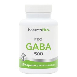 Formato di Natures Plus Gaba 500 Mg Integratore per Calma e Concentrazione 60 Capsule Formato di Natures Plus Gaba 500 Mg Integratore per Calma e Concentrazione 60 Capsule