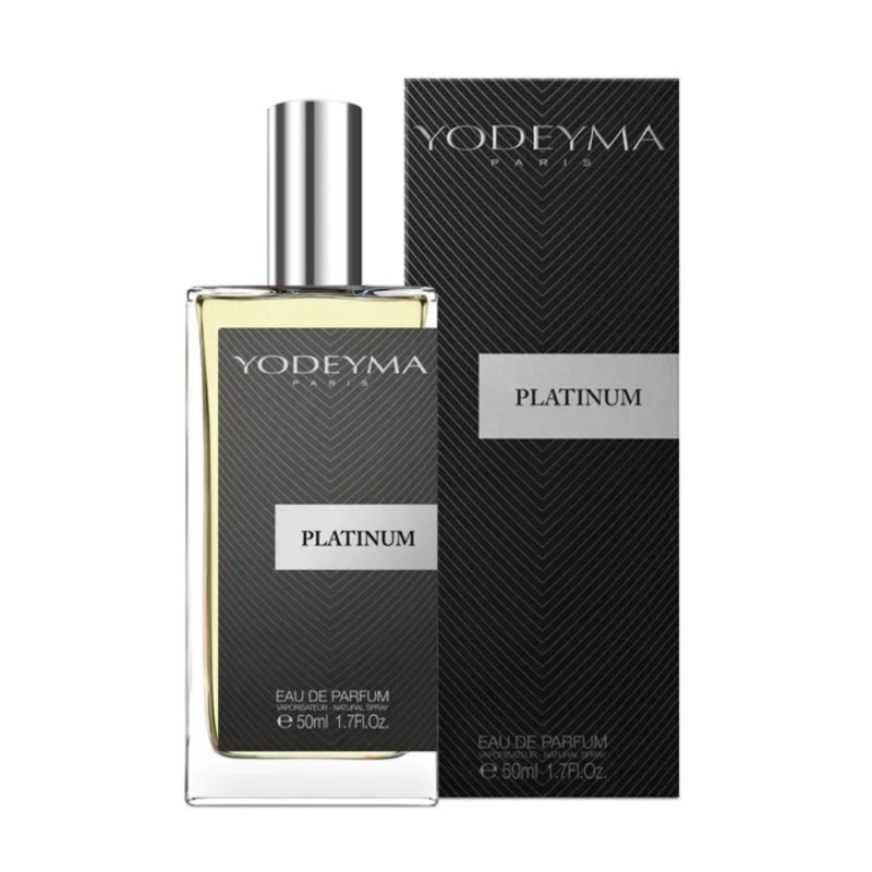 Formato di Yodeyma Platinum Eau de Parfum Profumo Equivalente Uomo 50ml Formato di Yodeyma Platinum Eau de Parfum Profumo Equivalente Uomo 50ml