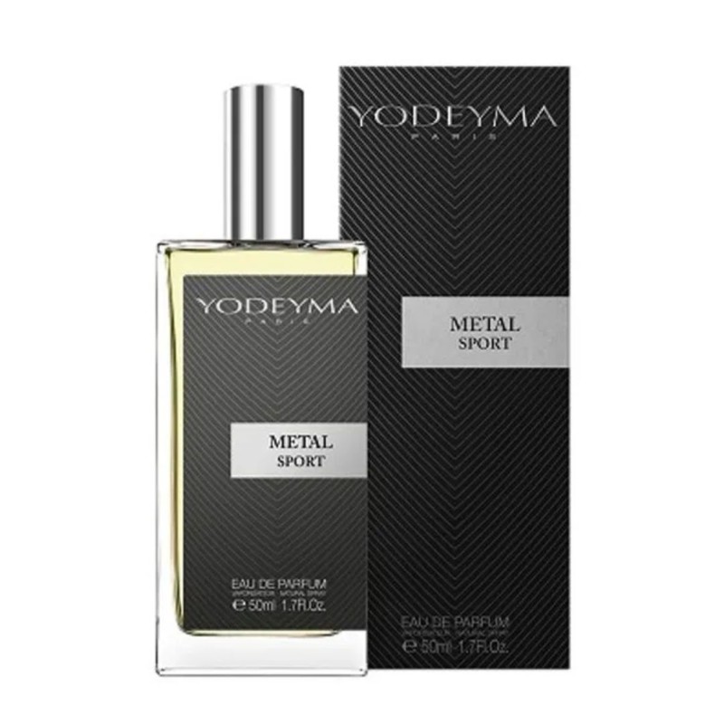 Formato di Yodeyma Metal Sport Eau de Parfum Profumo Equivalente Uomo 50ml Formato di Yodeyma Metal Sport Eau de Parfum Profumo Equivalente Uomo 50ml
