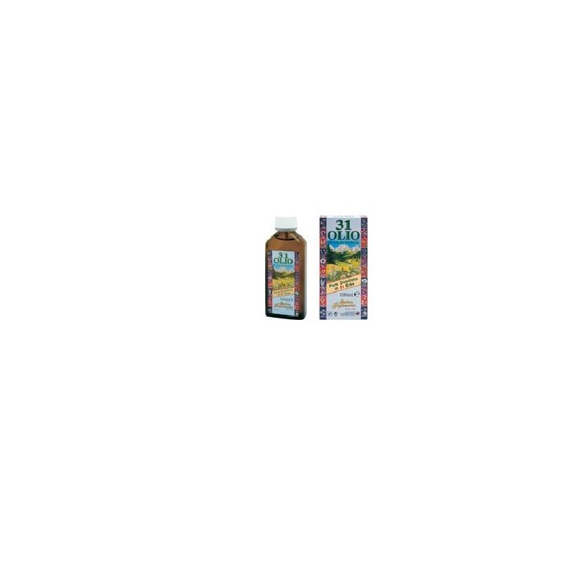 Olio 31 per Effetti Tonificanti e Rinfrescanti 100ml Olio 31 per Effetti Tonificanti e Rinfrescanti 100ml