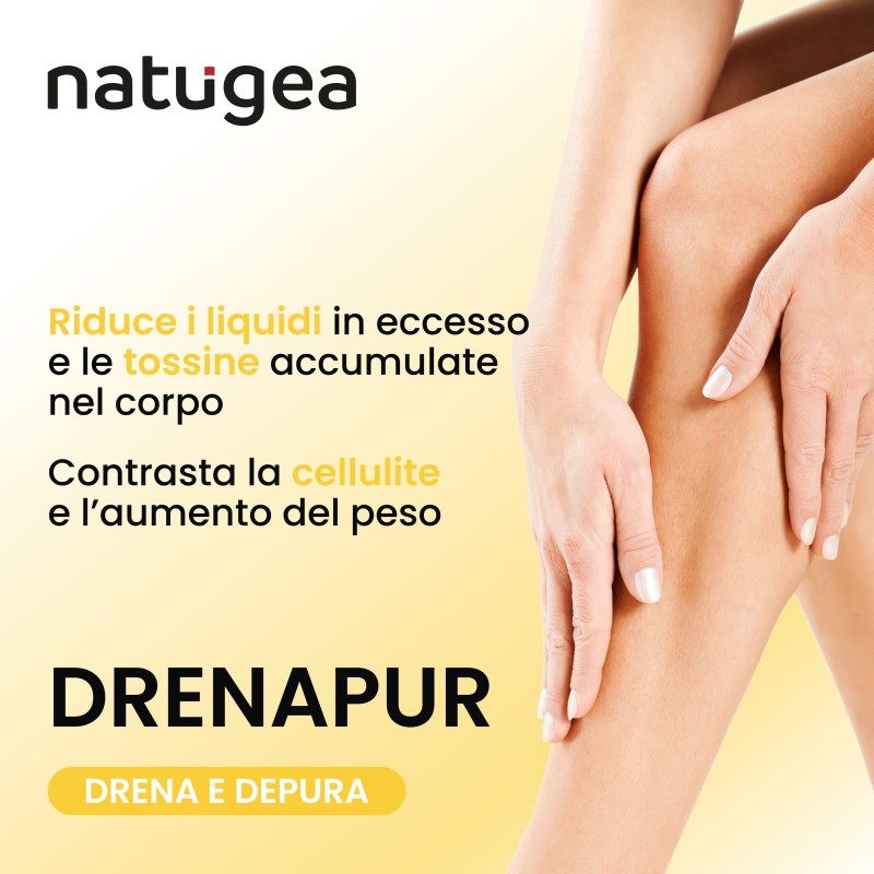 Natugea Drenapur Liquido Integratore Drenante Naturale 500ml Natugea Drenapur Liquido Integratore Drenante Naturale 500ml