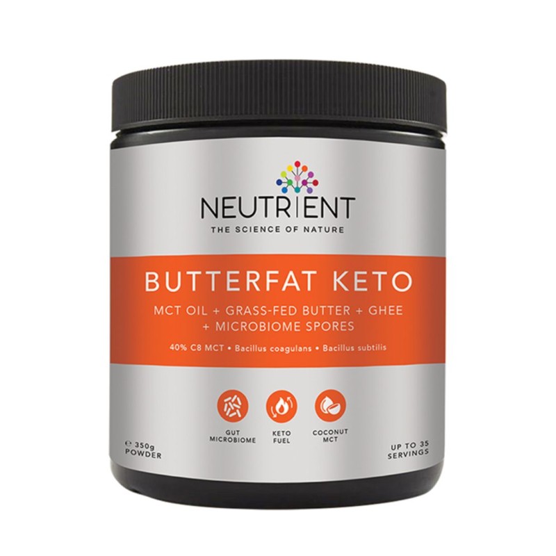 Neutrient Butterfat Keto Integratore Alimentare per Dieta Chetogenica e Low Carb 350 g