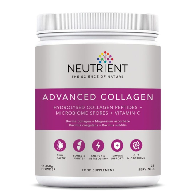 Formato di Neutrient Advanced Collagen Integratore Alimentare di Collagene 350 g