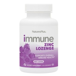 Formato di Natures Plus Immune Zinc Lozenge Integratore di Zinco a Supporto del Sistema Immunitario 60 Losanghe Formato di Natures Plus Immune Zinc Lozenge Integratore di Zinco a Supporto del Sistema Immunitario 60 Losanghe