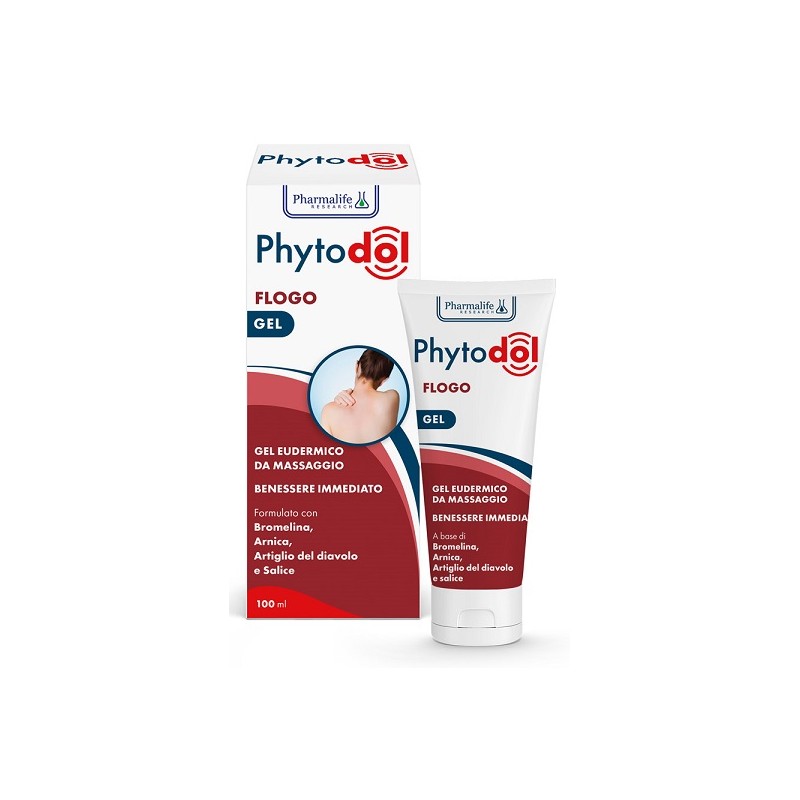 Phytodol Flogo Gel per Sollievo Cutaneo 100ml Phytodol Flogo Gel per Sollievo Cutaneo 100ml