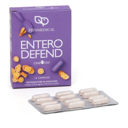 confezione Fitomedical Entero Defend Integratore per Flora Intestinale 12 Capsule confezione Fitomedical Entero Defend Integratore per Flora Intestinale 12 Capsule