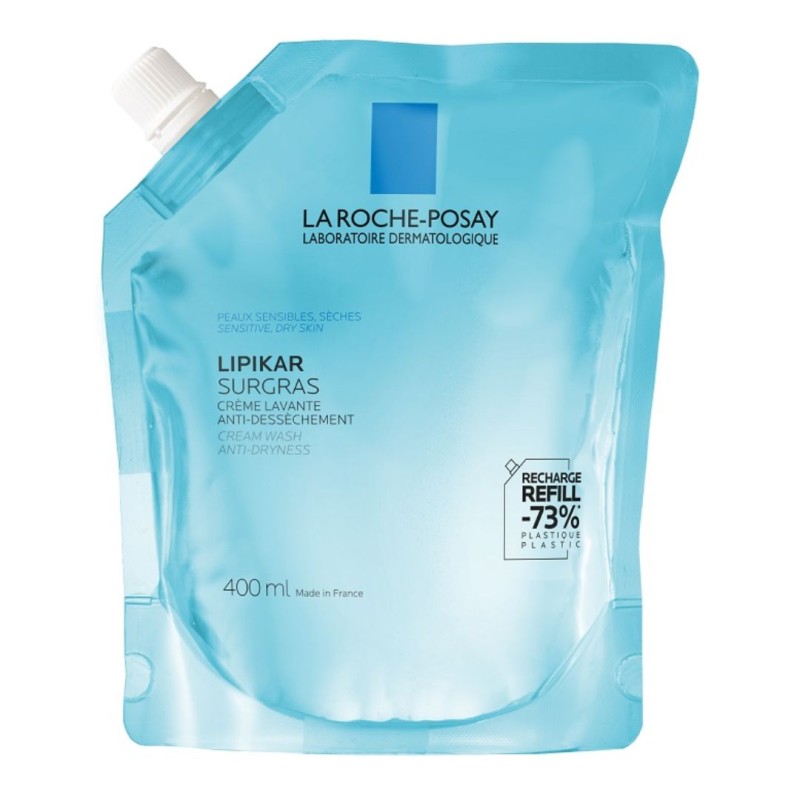 Formato di La Roche Posay Lipikar Surgras Doccia Crema Anti-Secchezza Formato Ricarica 400 ml Formato di La Roche Posay Lipikar Surgras Doccia Crema Anti-Secchezza Formato Ricarica 400 ml