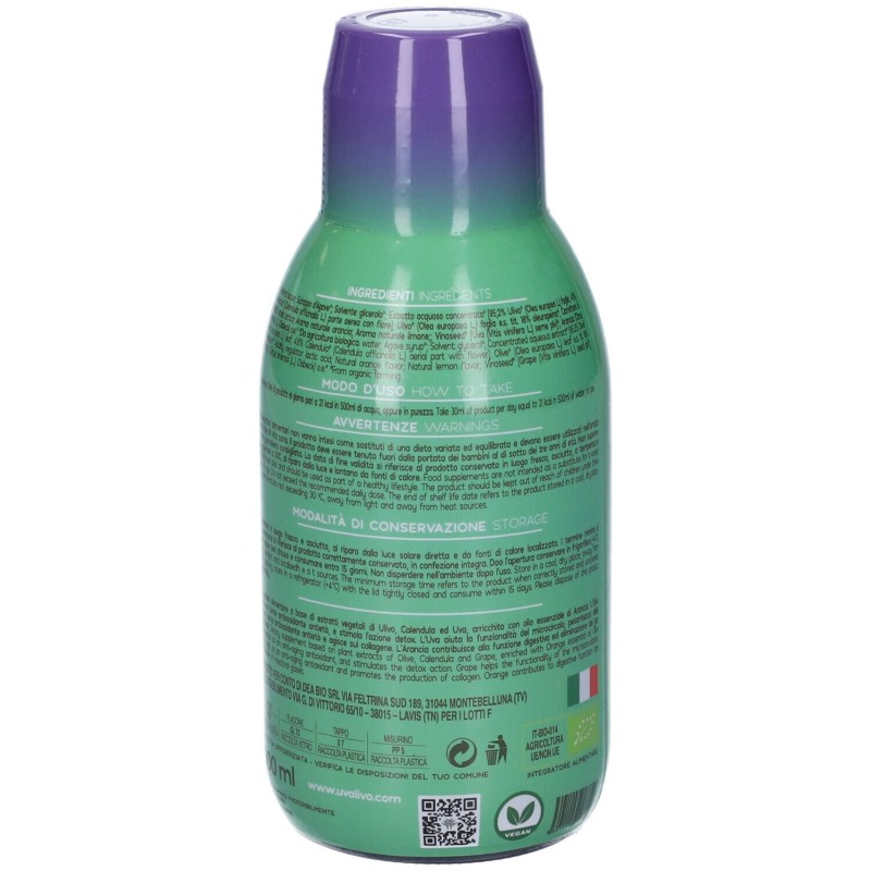 Uvalivo Beauty Drink Integratore Antiossidante per Microcircolo 500ml Uvalivo Beauty Drink Integratore Antiossidante per Microcircolo 500ml