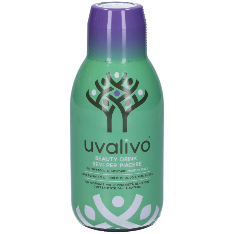 Uvalivo Beauty Drink Integratore Antiossidante per Microcircolo 500ml Uvalivo Beauty Drink Integratore Antiossidante per Microcircolo 500ml