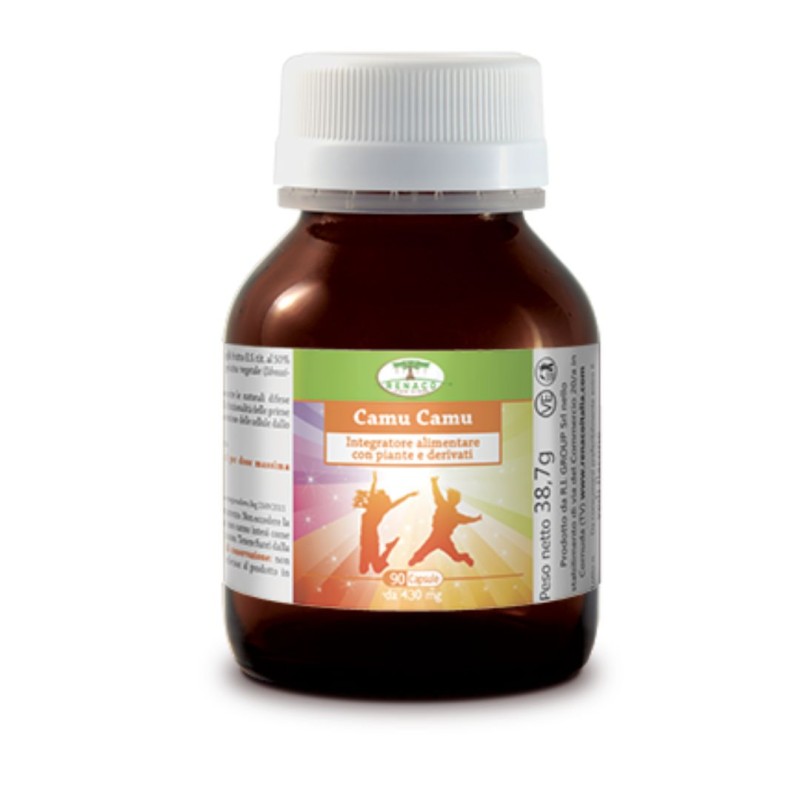 Renaco Camu Camu Integratore Antiossidante contro Radicali Liberi 90 Capsule da 430mg