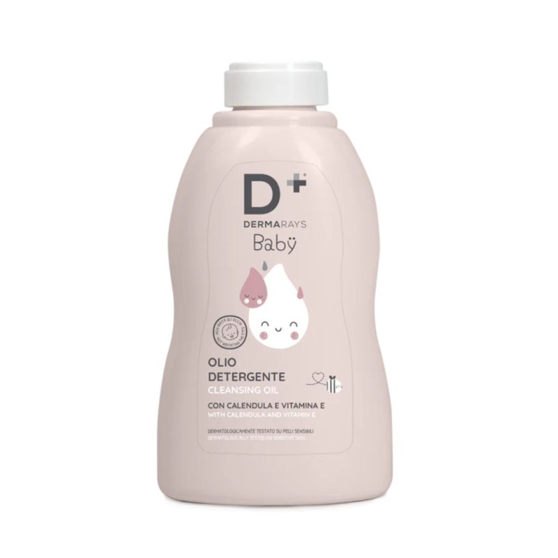Formato di Dermarays Baby Olio Detergente per Bambini 200ml Formato di Dermarays Baby Olio Detergente per Bambini 200ml