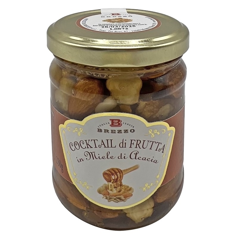 Cocktail Frutta Miele Acacia snack energetico naturale 230 g Cocktail Frutta Miele Acacia snack energetico naturale 230 g