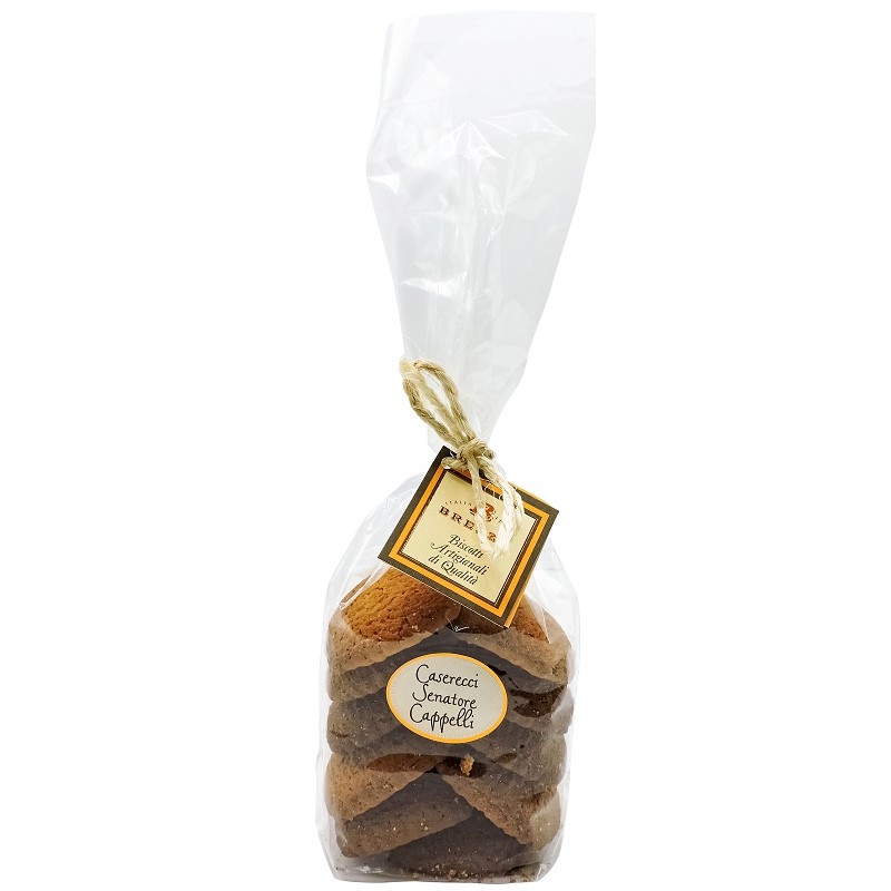 Caserecci Senator Cappelli biscotti artigianali biologici per colazione 250g Caserecci Senator Cappelli biscotti artigianali biologici per colazione 250g