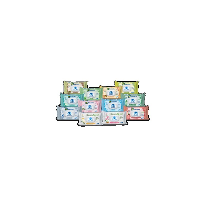 Salviettine detergenti aloe Sano e Bello per pulizia animali 50 salviettine Salviettine detergenti aloe Sano e Bello per pulizia animali 50 salviettine