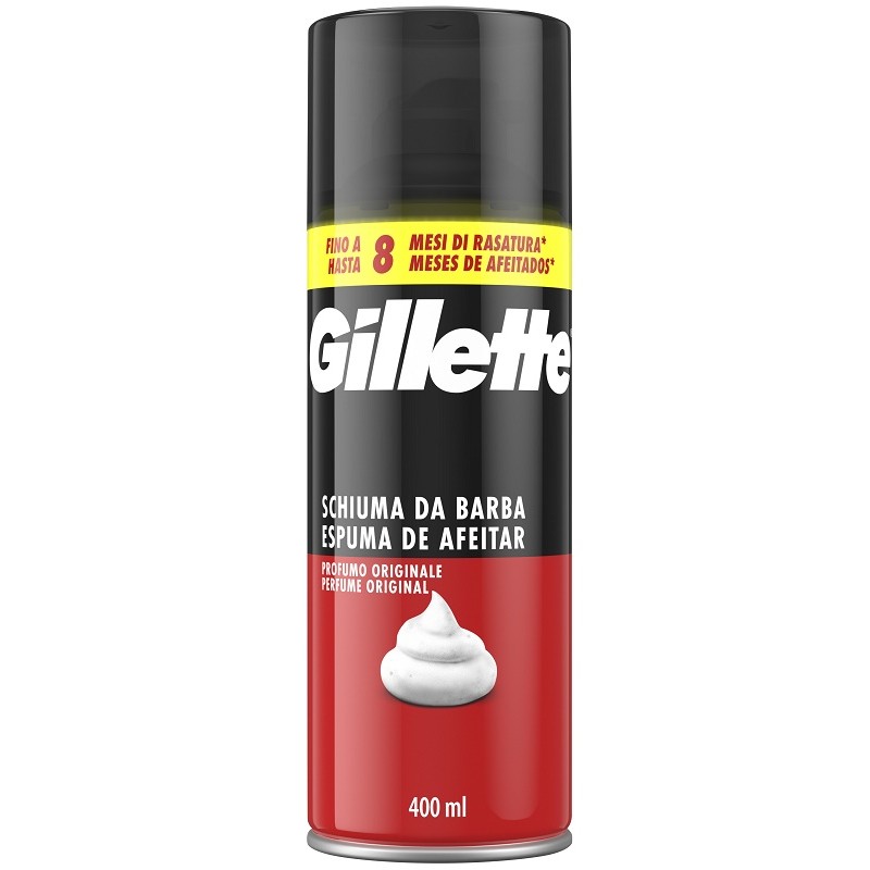 Gillette Existing Schiuma Classica per Rasatura Delicata Flacone 400ml Gillette Existing Schiuma Classica per Rasatura Delicata Flacone 400ml