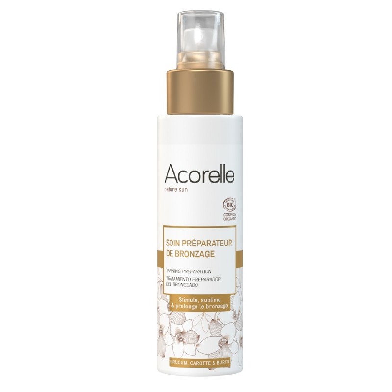 Acorelle Stimolatore Abbronzatura Viso & Corpo Bio per Preparare la Pelle al Sole 100ml Acorelle Stimolatore Abbronzatura Viso & Corpo Bio per Preparare la Pelle al Sole 100ml