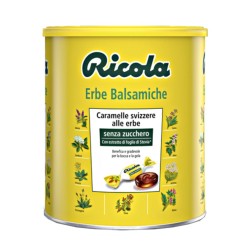 Formato di Ricola Caramelle Erbe Balsamiche senza zucchero per Gola e Alito Fresco 1 kg Formato di Ricola Caramelle Erbe Balsamiche senza zucchero per Gola e Alito Fresco 1 kg