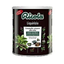 Formato di Ricola Caramelle Liquirizia senza zucchero per Gola e Alito Fresco 1 kg Formato di Ricola Caramelle Liquirizia senza zucchero per Gola e Alito Fresco 1 kg