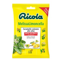 Formato di Ricola Caramelle Melissa Limoncella Senza Zucchero per Gola e Alito Fresco 70g Formato di Ricola Caramelle Melissa Limoncella Senza Zucchero per Gola e Alito Fresco 70g