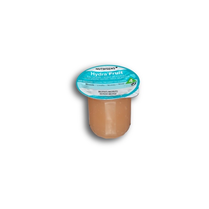 Hydra'fruit Edulcorata Multifrutti per Disfagia 24 Pezzi 125 g