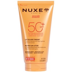 tubo di Nuxe Sun Latte Solare Fondente con Protezione SPF50+ 150ml tubo di Nuxe Sun Latte Solare Fondente con Protezione SPF50+ 150ml