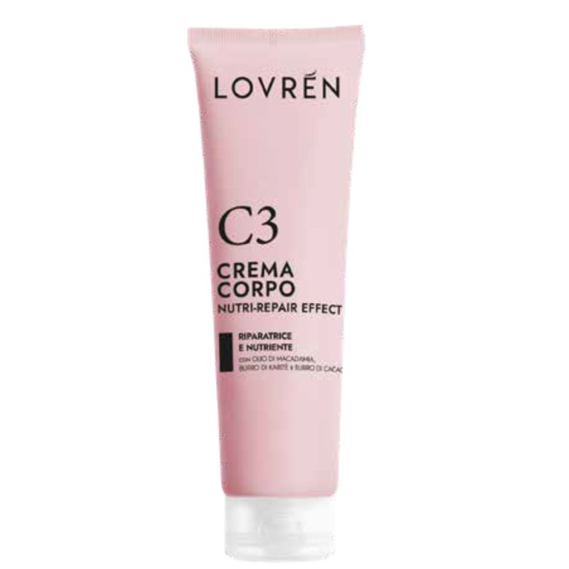 Formato di Lovren Crema Corpo C3 Riparatrice e Nutriente per Pelli Secche 150 ml Formato di Lovren Crema Corpo C3 Riparatrice e Nutriente per Pelli Secche 150 ml