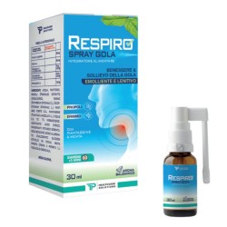 Formato di Respiro Spray per la Gola a Base di Estratti Vegetali Spray da 30 ml Formato di Respiro Spray per la Gola a Base di Estratti Vegetali Spray da 30 ml