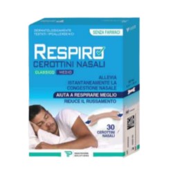 Formato di Respiro Cerotto Nasale per Respirare Meglio Taglia M 30 Cerotti Formato di Respiro Cerotto Nasale per Respirare Meglio Taglia M 30 Cerotti