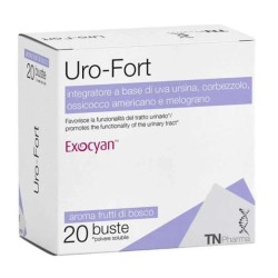 Foto esplicativa di Tsunami Uro Fort Integratore per Benessere Vie Urinarie 20 Bustine