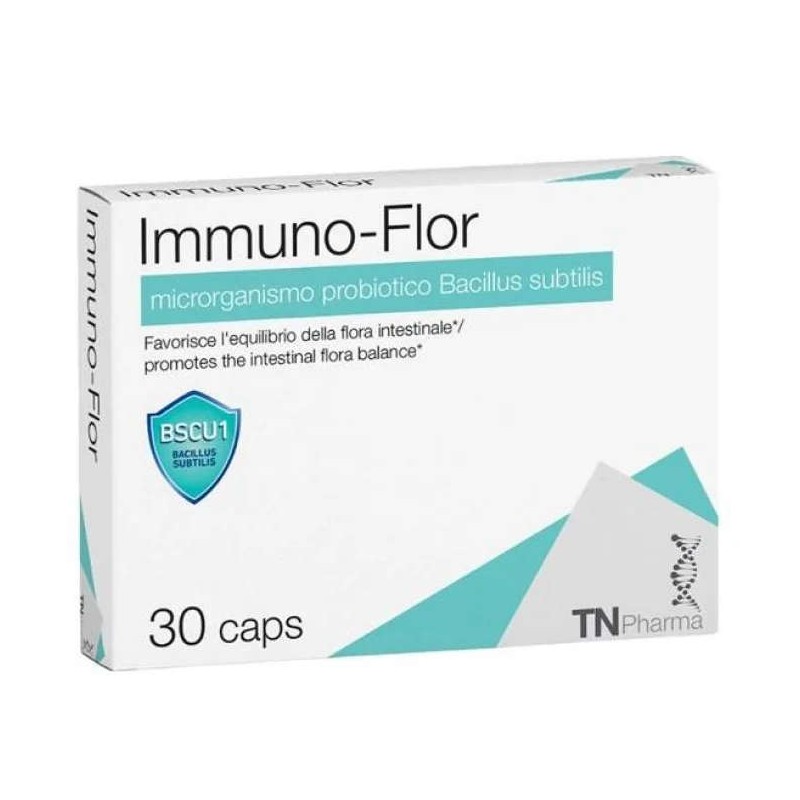 Scatola integra del prodotto Tsunami Immuno Flor Integratore per Benessere Intestino e Difese Immunitarie 30 Capsule Scatola integra del prodotto Tsunami Immuno Flor Integratore per Benessere Intestino e Difese Immunitarie 30 Capsule