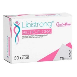 Foto esplicativa di Tsunami Lubistrong Biotic Flora integratore per benessere vaginale 30 capsule