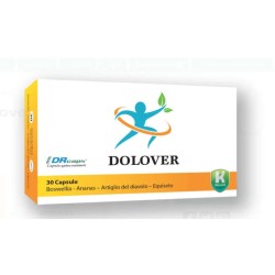 Primo piano di Dolover Integratore per Dolori Articolari e Muscolari, sollievo naturale, 30 capsule Primo piano di Dolover Integratore per Dolori Articolari e Muscolari, sollievo naturale, 30 capsule