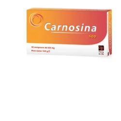 Vista del prodotto: Carnosina 500 Integratore per metabolismo cellulare e antiossidante 30 compresse Vista del prodotto: Carnosina 500 Integratore per metabolismo cellulare e antiossidante 30 compresse