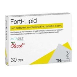 Confezione sigillata di Tsunami Forti Lipid integratore per il colesterolo 30 compresse per il controllo del colesterolo