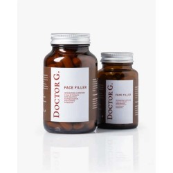 Vista del prodotto: Doctor G Face Filler Integratore per la Pelle con Collagene e Acido Ialuronico per Elasticità Cutanea 120 C Vista del prodotto: Doctor G Face Filler Integratore per la Pelle con Collagene e Acido Ialuronico per Elasticità Cutanea 120 C