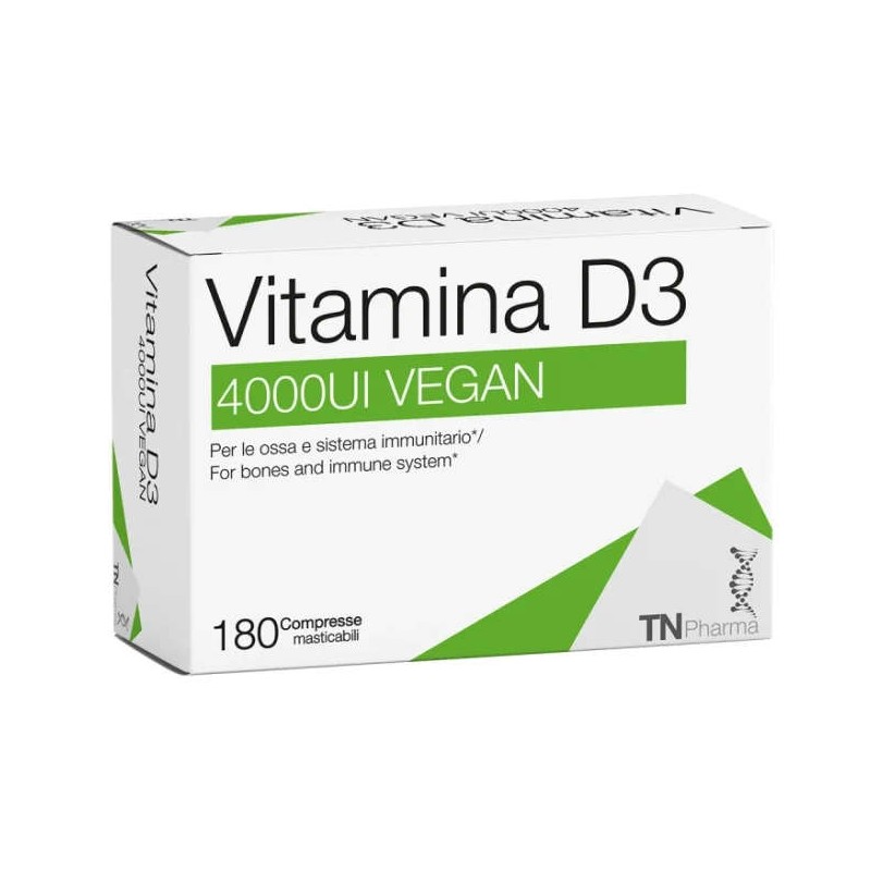 Foto esplicativa di Tsunami Vitamina D3 4000UI Vegan per Ossa e Sistema Immunitario 180 Tavolette Foto esplicativa di Tsunami Vitamina D3 4000UI Vegan per Ossa e Sistema Immunitario 180 Tavolette