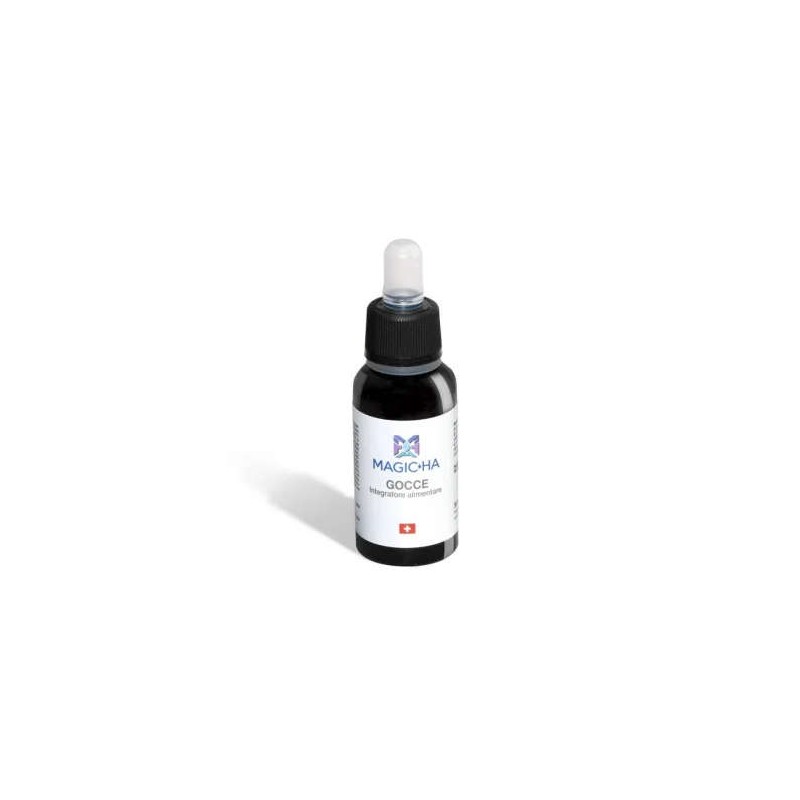 Confezione commerciale diMagic HA Gocce Integratore Acido Ialuronico per Idratazione Tessuti 30ml