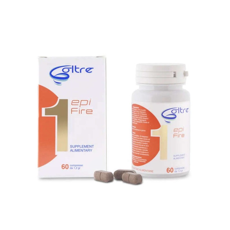 Foto ravvicinata di Genesalus Epifire Azione Termogenica per Controllo Peso 60 Compresse
