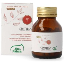 Confezione sigillata di Alta Natura Centella Asiatica Integratore per microcircolo, memoria e cellulite 45 Compresse