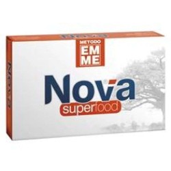 Scatola originale del prodotto Santiveri Nova Super Food Integratore Metodo 3 Emme per Energia e Massa Muscolare 72 Compresse