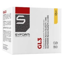 Packaging integro del prodotto Syform GL3 Integratore di aminoacidi per Recupero Muscolare e Mentale 20 Bustine