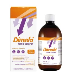 Aspetto del prodotto Erboristeria Magentina Dimakì Fame Control integratore drenante per fame e liquidi 500ml Aspetto del prodotto Erboristeria Magentina Dimakì Fame Control integratore drenante per fame e liquidi 500ml