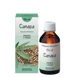 Scatola integra del prodotto Erboristeria Magentina Olio Vegetale di Canapa per Ridurre il Colesterolo 100ml Scatola integra del prodotto Erboristeria Magentina Olio Vegetale di Canapa per Ridurre il Colesterolo 100ml