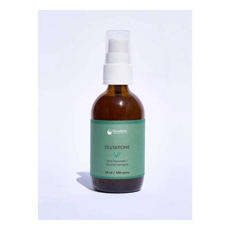 Vista del prodotto: Nutragenix Glutatione Spray Liposomiale antiossidante per energia e vitalità 50ml
