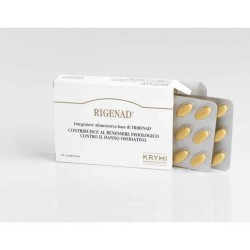 Scatola integra del prodotto Rigenad Integratore anti ossidante e anti radicali liberi per stress ossidativo 30 compresse Scatola integra del prodotto Rigenad Integratore anti ossidante e anti radicali liberi per stress ossidativo 30 compresse