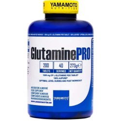 Scatola originale del prodotto Yamamoto Nutrition Glutamine Pro Ajipure per Recupero Muscolare e Immunità 200 Compresse Scatola originale del prodotto Yamamoto Nutrition Glutamine Pro Ajipure per Recupero Muscolare e Immunità 200 Compresse