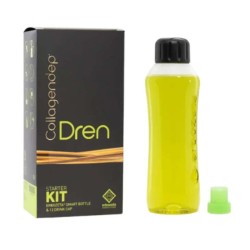 Confezione commerciale diCollagendep Dren Limone Starter Kit Drenante per Drenaggio Liquidi 12 Flaconcini + 1 Bottiglia Confezione commerciale diCollagendep Dren Limone Starter Kit Drenante per Drenaggio Liquidi 12 Flaconcini + 1 Bottiglia