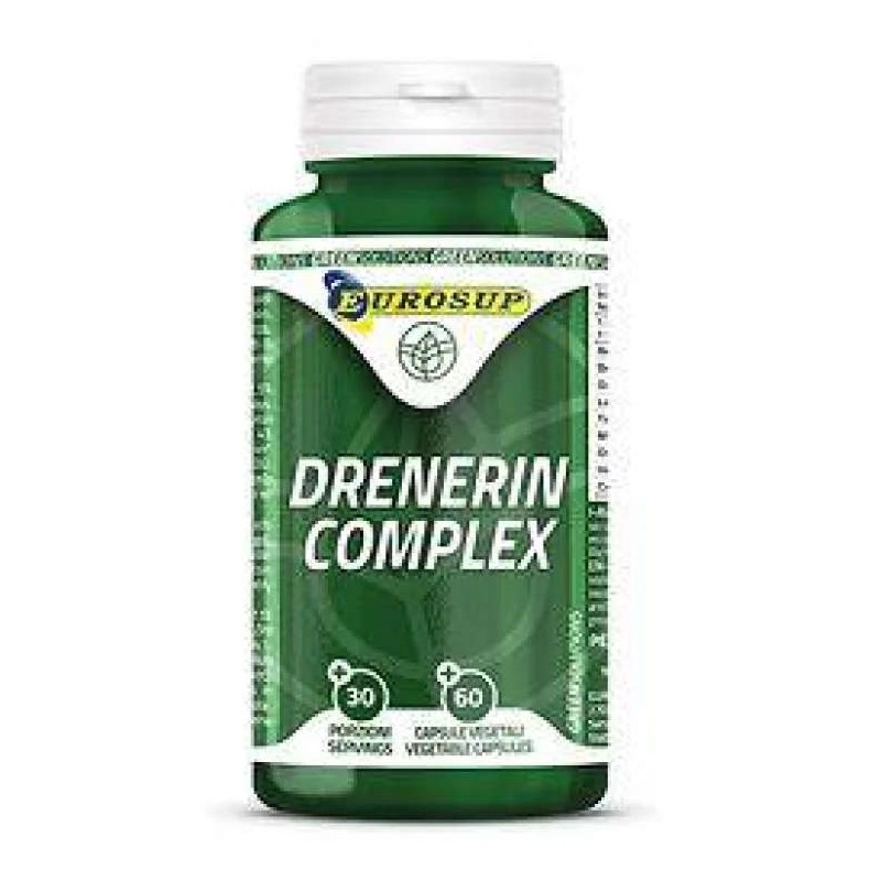 Foto ravvicinata di Eurosup Drenerin Complex integratore drenante per ritenzione idrica e depurazione 60 capsule vegetali Foto ravvicinata di Eurosup Drenerin Complex integratore drenante per ritenzione idrica e depurazione 60 capsule vegetali